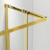 Cabina dus, 2 Usi Glisante, sticla securizata de 6 mm, 80-100 x 80-100 cm, profil Auriu mat, Medea Cabina dus, 2 Usi Glisante, sticla securizata de 6 mm, 80-100 x 80-100 cm, profil Auriu mat, Medea