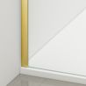 Perete dus Walk-In Ultra-Slim, sticla securizata de 8 mm, dimensiuni 80-120x200 cm, profile auriu mat, Nano Easy Clean, Matia Perete dus Walk-In Ultra-Slim, sticla securizata de 8 mm, dimensiuni 80-120x200 cm, profile auriu mat, Nano Easy Clean, Matia