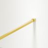 Perete dus Walk-In Ultra-Slim, sticla securizata de 8 mm, dimensiuni 80-120x200 cm, profile auriu mat, Nano Easy Clean, Matia Perete dus Walk-In Ultra-Slim, sticla securizata de 8 mm, dimensiuni 80-120x200 cm, profile auriu mat, Nano Easy Clean, Matia