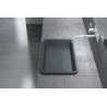Lavoar EGO-104, compozit marmura, Antracit Mat, montaj pe blat , 53x33 cm, scurgere ascunsa Lavoar EGO-104, compozit marmura, Antracit Mat, montaj pe blat , 53x33 cm, scurgere ascunsa