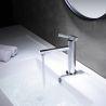 Baterie lavoar EGO-Tiona Chrome, montaj pe lavoar, finisaj Crom, perlator aer, design deosebit Baterie lavoar EGO-Tiona Chrome, montaj pe lavoar, finisaj Crom, perlator aer, design deosebit