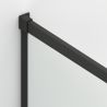 Usa de dus, glisanta, transparenta, sticla securizata de 6 mm, dimensiuni intre 100-180 cm, profil Negru Mat, Hanes Usa de dus, glisanta, transparenta, sticla securizata de 6 mm, dimensiuni intre 100-180 cm, profil Negru Mat, Hanes