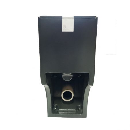 Vas WC Enrico, Rimless, SifonFlush, Negru Mat, Power color, 68x38 cm, Rezervor Inclus, montaj podea, capac cu soft-close inclus