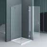 Cabina EGO-05, perete fix si usa Batanta, sticla securizata 6 mm, Transparenta, Dimensiuni 100x90-120 cm Cabina EGO-05, perete fix si usa Batanta, sticla securizata 6 mm, Transparenta, Dimensiuni 100x90-120 cm