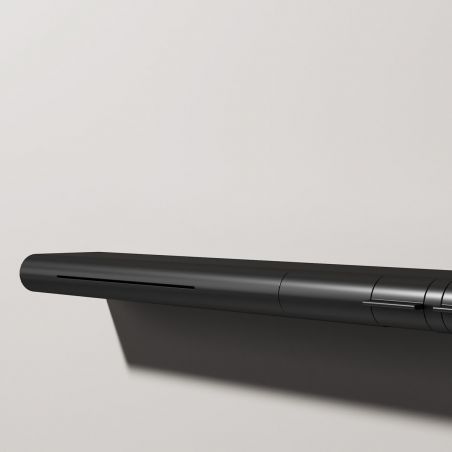 Sistem de dus si cada cu termostat Vernet, Negru Mat, 3 functii, montaj incastrat, Elio