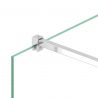 Paravan cada, fix, transparent, profile Crom, sticla securizata 8 mm, 80-90x150 cm , Nora Paravan cada, fix, transparent, profile Crom, sticla securizata 8 mm, 80-90x150 cm , Nora