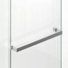 Perete dus Walk-In, sticla securizata de 6 mm, 2 elemente, glisant, dimensiuni 100-120x200 cm,  Crom, Benito Perete dus Walk-In, sticla securizata de 6 mm, 2 elemente, glisant, dimensiuni 100-120x200 cm,  Crom, Benito