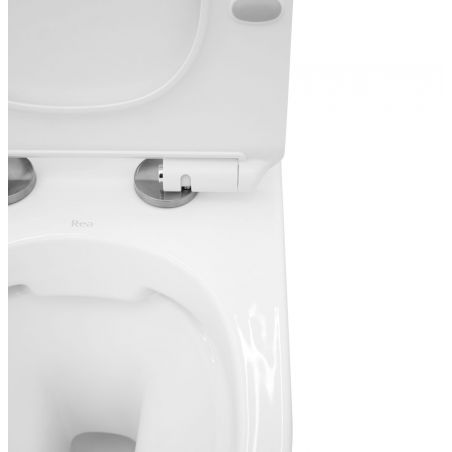 Vas WC suspendat CARLO Mini Rimless Slim N cu capac soft-close inclus, ceramica sanitara