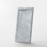 Cadita de dus, Gri Pietra, finisaj Marble Mat, compozit mineral, dimensiuni 100-160x70-90 cm, decupabila, Antonio