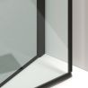 Usa de dus, batanta, Negru Mat, sticla securizata transparenta 6mm, dimensiuni 80-90x195 cm, Azure Usa de dus, batanta, Negru Mat, sticla securizata transparenta 6mm, dimensiuni 80-90x195 cm, Azure