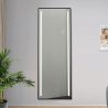 Oglinda Led de podea sau perete, cadru negru aluminiu, touch, 3 Culori, dezaburire, 5 mm, dimensiune: 60x165 cm, Mirage Oglinda Led de podea sau perete, cadru negru aluminiu, touch, 3 Culori, dezaburire, 5 mm, dimensiune: 60x165 cm, Mirage