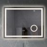 Oglinda Led, cu Lupa cosmetica, Dezaburire, Touch, 3 Culori, 5 mm, dimensiuni 70-80 x 60-90-10-120-140 cm, Velora