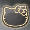 Oglinda Led, sticla 5 mm,  Dezaburire, Buton Touch, 3 Culori, Intensitate reglabila, dimensiuni 80 x 70 cm, Hello Kitty Oglinda Led, sticla 5 mm,  Dezaburire, Buton Touch, 3 Culori, Intensitate reglabila, dimensiuni 80 x 70 cm, Hello Kitty