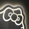 Oglinda Led, sticla 5 mm,  Dezaburire, Buton Touch, 3 Culori, Intensitate reglabila, dimensiuni 80 x 70 cm, Hello Kitty Oglinda Led, sticla 5 mm,  Dezaburire, Buton Touch, 3 Culori, Intensitate reglabila, dimensiuni 80 x 70 cm, Hello Kitty