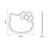 Oglinda Led, sticla 5 mm,  Dezaburire, Buton Touch, 3 Culori, Intensitate reglabila, dimensiuni 80 x 70 cm, Hello Kitty Oglinda Led, sticla 5 mm,  Dezaburire, Buton Touch, 3 Culori, Intensitate reglabila, dimensiuni 80 x 70 cm, Hello Kitty