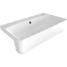 Lavoar Jason, semi-incastrat, 50x30 cm, Alb lucios, Royalty Line by Ego Lavoar Jason, semi-incastrat, 50x30 cm, Alb lucios, Royalty Line by Ego
