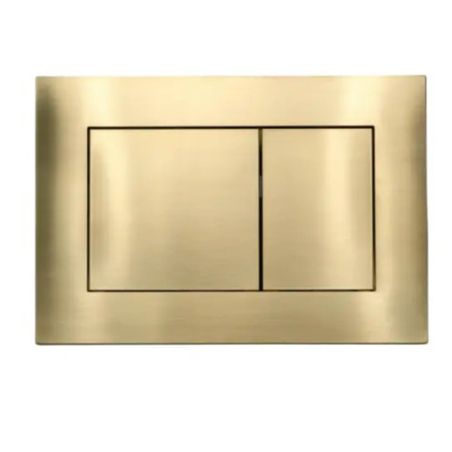 Cadru cu rezervor incastrat, latime de 50 cm, capacitate 3/8 litri, clapeta de actionare din otel inoxidabil auriu mat