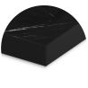 Cadita de dus, Negru Marquina, finisaj Marble Mat, compozit mineral, dimensiuni 100-160x70-90 cm, decupabila, Antonio Cadita de dus, Negru Marquina, finisaj Marble Mat, compozit mineral, dimensiuni 100-160x70-90 cm, decupabila, Antonio
