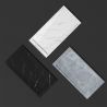 Cadita de dus, Alb Calacatta, finisaj Marble Mat, compozit mineral, dimensiuni 100-160x70-90 cm, decupabila, Antonio Cadita de dus, Alb Calacatta, finisaj Marble Mat, compozit mineral, dimensiuni 100-160x70-90 cm, decupabila, Antonio