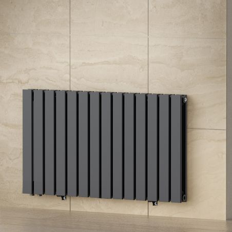 Calorifer, radiator Dublu din otel, Alb sau Antracit, 84, 107, 123 cm, Ego- Alesia, Living sau Camera