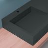 Lavoar EGO 11, Antracit Mat, 100x50 cm, compozit marmura, montaj pe blat sau suspendat, scurgere ascunsa, cu gaura baterie Lavoar EGO 11, Antracit Mat, 100x50 cm, compozit marmura, montaj pe blat sau suspendat, scurgere ascunsa, cu gaura baterie