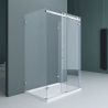 Cabina de dus, 3 laturi, Usa Glisanta, Sticla 8 mm, Tratament Nano, Dimensiuni la alegere, EGO-17-2U