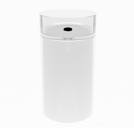 Lavoar stativ, freestanding, CristalMood, Transparent, 45x45x85 cm, ventil inclus, Sole