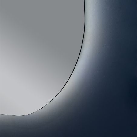 Oglinda Led, Dezaburire si Buton Touch, 5 mm, 3 Culori, Intensitate reglabila, dimensiuni de 60x80 si 70x100 cm, Fiore