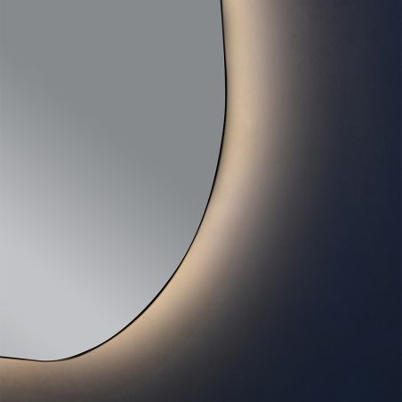 Oglinda Led, Dezaburire si Buton Touch, 5 mm, 3 Culori, Intensitate reglabila, dimensiuni de 60x80 si 70x100 cm, Fiore