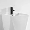 Lavoar stativ Enrico, Alb, cu gaura de baterie, 47x47x83 cm, montaj pe podea, ceramica sanitara Lavoar stativ Enrico, Alb, cu gaura de baterie, 47x47x83 cm, montaj pe podea, ceramica sanitara