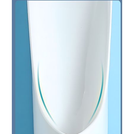 Urinal de podea cu senzor integrat, 34x35.5x100, Alb Lucios, Silento