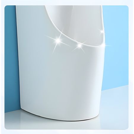 Urinal de podea cu senzor integrat, 34x35.5x100, Alb Lucios, Silento