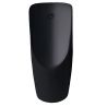 Urinal cu senzor integrat, scurgere in perete sau in podea, 35x38x75 cm, Negru Mat, Lavino