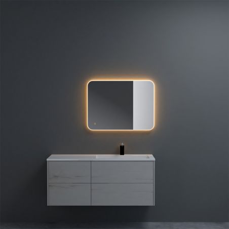 Oglinda pentru baie EGO - Louie, cu LED, dezaburire si intrerupator touch