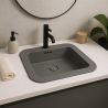 Lavoar, Gri Mat, Power Color, montaj semi-incastrat, cu gaura de baterie, ceramica sanitara, 60x44 cm, Monza Lavoar, Gri Mat, Power Color, montaj semi-incastrat, cu gaura de baterie, ceramica sanitara, 60x44 cm, Monza