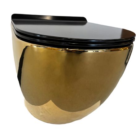 Vas wc Rimless, Auriu...