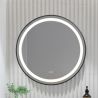 Oglinda Led, Dezaburire, Buton Touch, sticla 5 mm, Cadru negru, 3 Culori, Intensitate reglabila, dimensiuni 80, 90 cm, Cezara Oglinda Led, Dezaburire, Buton Touch, sticla 5 mm, Cadru negru, 3 Culori, Intensitate reglabila, dimensiuni 80, 90 cm, Cezara