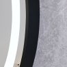 Oglinda Led, Dezaburire, Buton Touch, sticla 5 mm, Cadru negru, 3 Culori, Intensitate reglabila, dimensiuni 80, 90 cm, Cezara Oglinda Led, Dezaburire, Buton Touch, sticla 5 mm, Cadru negru, 3 Culori, Intensitate reglabila, dimensiuni 80, 90 cm, Cezara