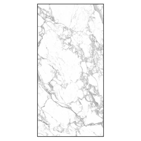 Cadita de dus, Alb, finisaj Carrara Arabescato, compozit, inaltime 2.5 cm, dimensiuni 100-160x80-90 cm, decupabila, Antonio