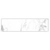 Cadita de dus, Alb, finisaj Carrara Arabescato, compozit, inaltime 2.5 cm, dimensiuni 100-160x80-90 cm, decupabila, Antonio