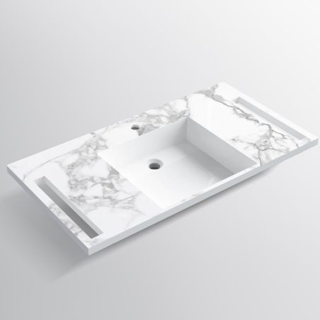 Lavoar, Alb  finisaj...