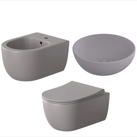 Set Vas Wc + Bideu + Lavoar...