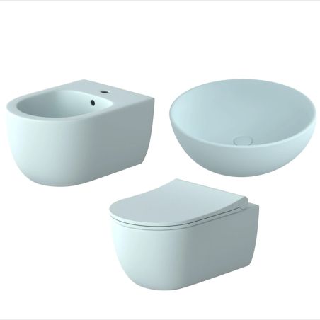 Set Vas Wc + Bideu + Lavoar...
