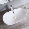 Lavoar Luigi, Alb, ceramica sanitara, 52x32 montaj pe blat Lavoar Luigi, Alb, ceramica sanitara, 52x32 montaj pe blat