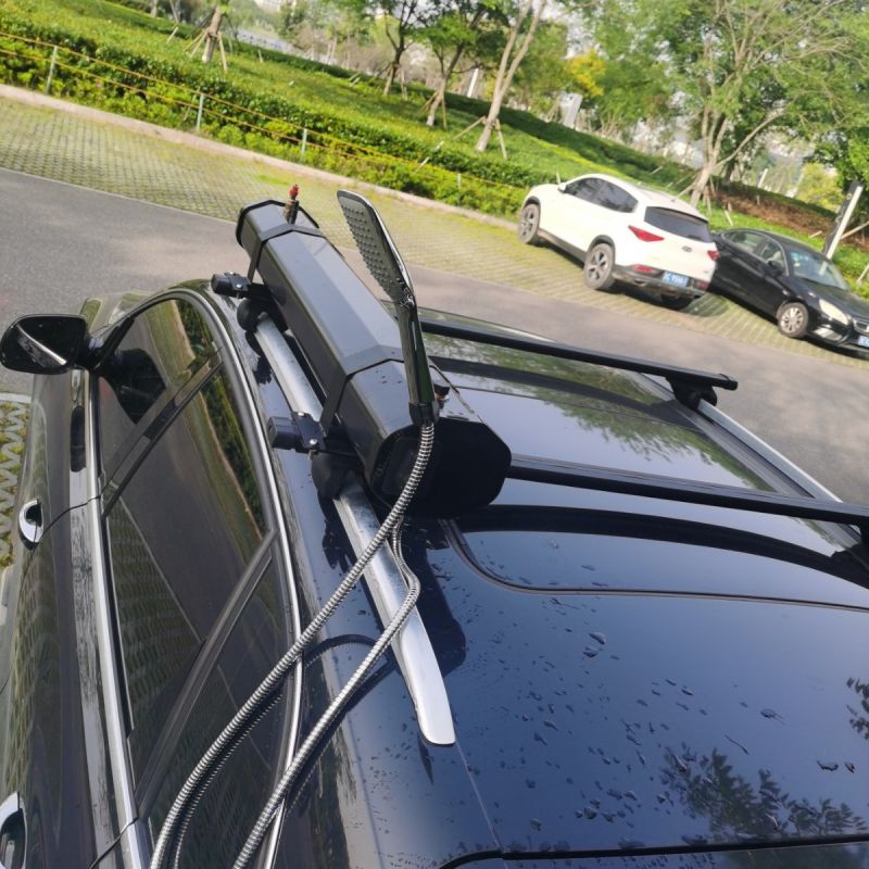 Dus solar Auto, Camping, Portabil, capacitate 30 litri, dus de mana si pistol off-road, Negru, Cordoba