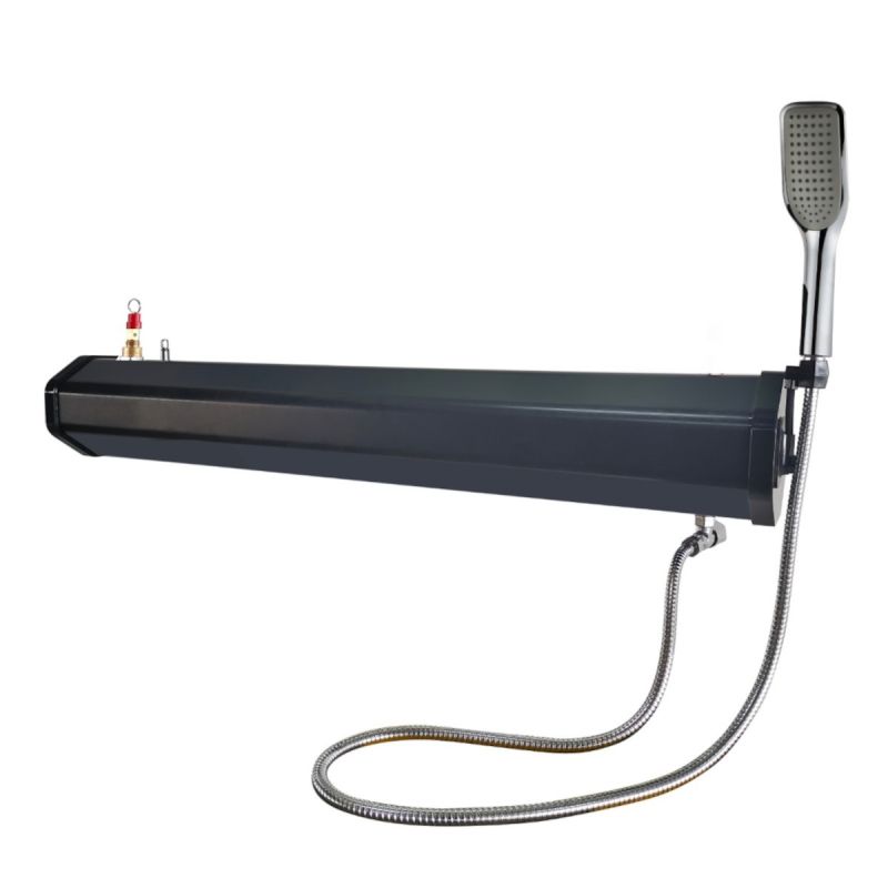 Dus solar Auto, Camping, Portabil, capacitate 30 litri, dus de mana si pistol off-road, Negru, Cordoba