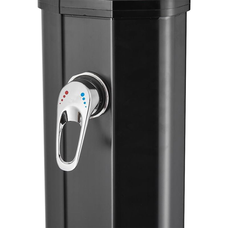 Dus solar pentru gradina si piscina, tip perdea capacitate de 40 L, WPS, Negru Mat, Viento