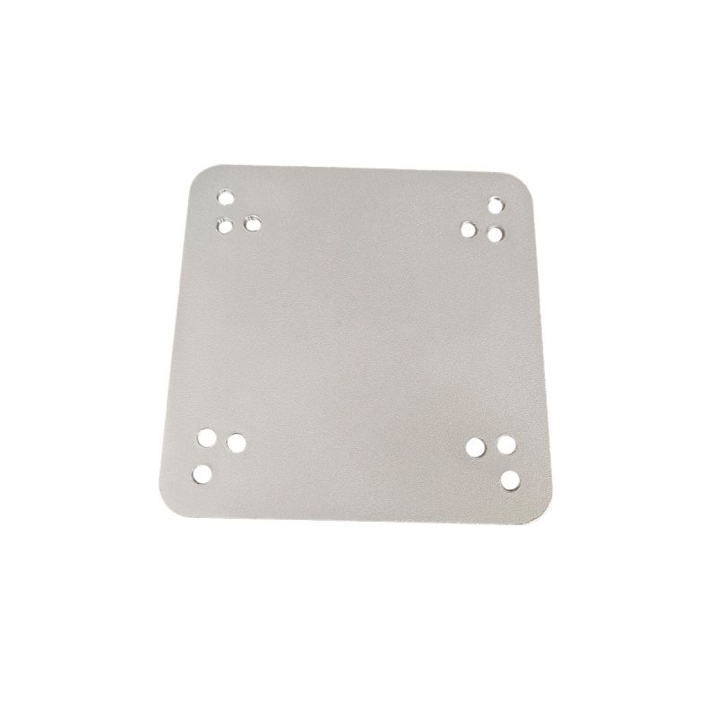 Element fixare dus solar in pamant, otel, dimensiuni 20x20 cm, Natur