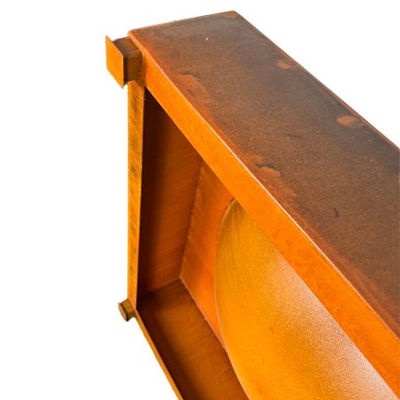 Vatra de foc, otel corten de 2 mm, 80x80x20 cm, Magma Vatra de foc, otel corten de 2 mm, 80x80x20 cm, Magma