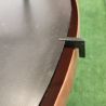 Gratar pe lemn cu plita, Vatra, Multifunctional, din otel corten de 2 mm,  dia 100xH 70 cm, AshCraft